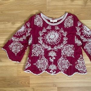 Solitaire Embroidered Blouse